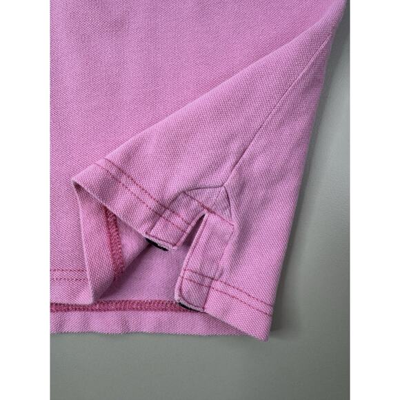 VTG Y2K Abercrombie & Fitch Women’s Polo M Pink Moose Preppy College Millennial - Picture 11 of 14